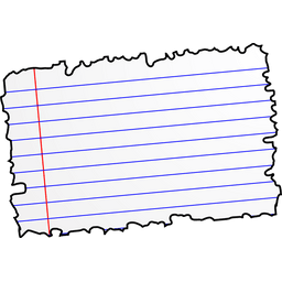 Lined Paper PNG