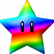Mario Star PNG Background