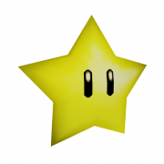 Mario Star PNG Cutout