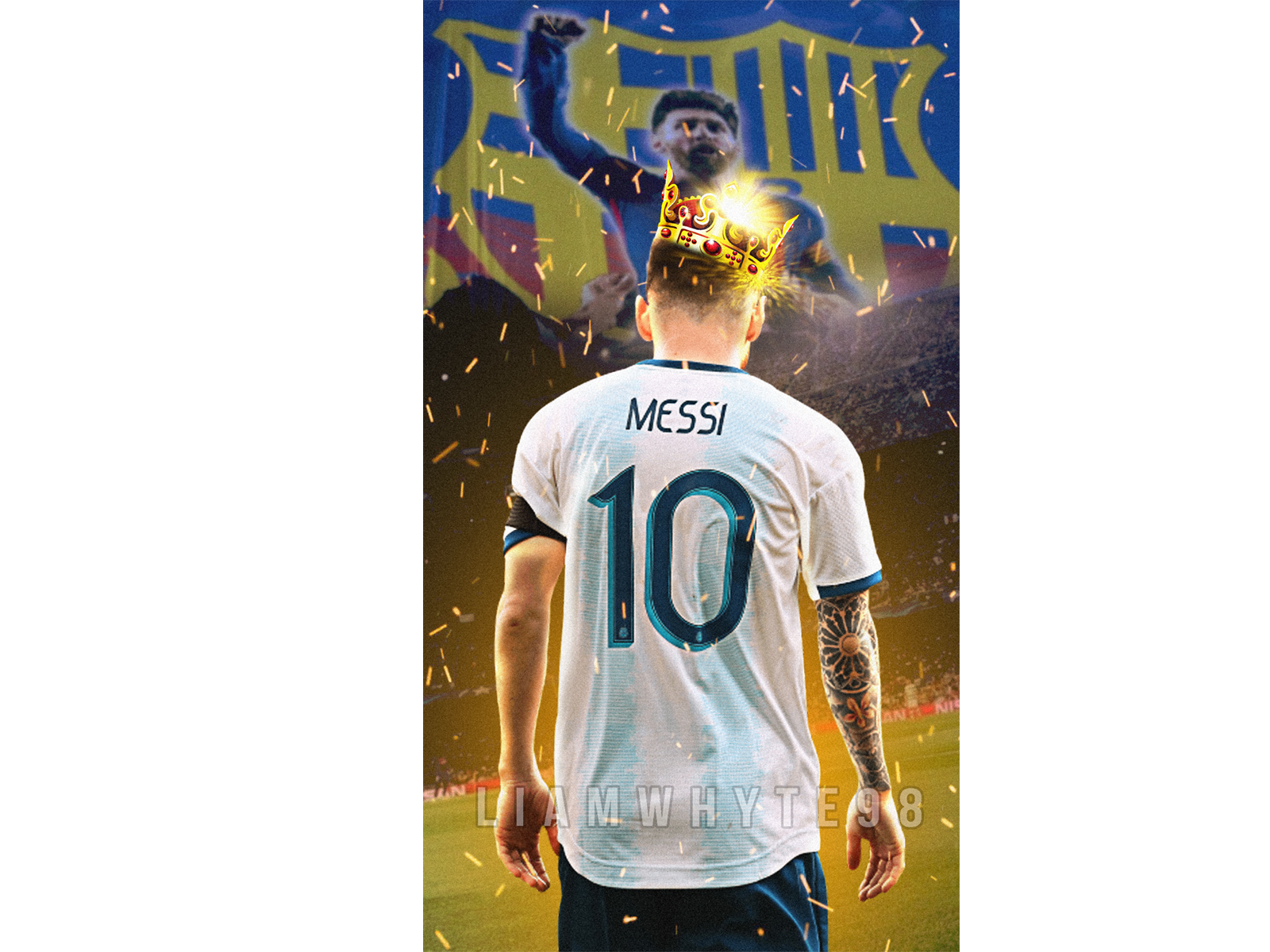 Messi PNG Cutout