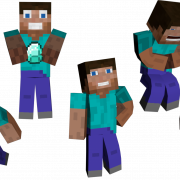 Minecraft Steve PNG Images HD