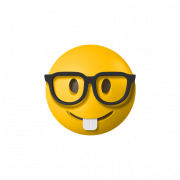 Nerd Emoji PNG Pic