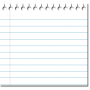 Notebook Paper PNG