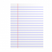 Notebook Paper PNG File