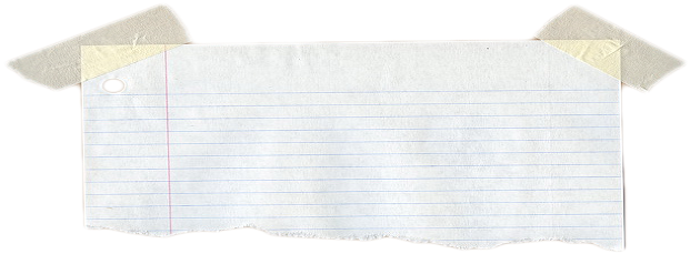 Notebook Paper PNG Free Image