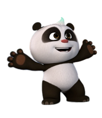 Panda PNG Image File