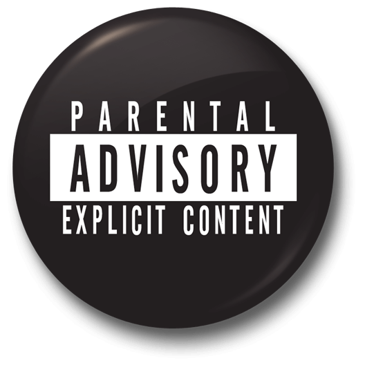 Parent Advisory Sticker PNG File