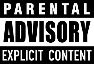 Parent Advisory Sticker PNG Photos