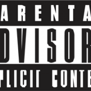 Parental Advisory Sticker PNG Clipart