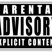 Parental Advisory Sticker PNG File