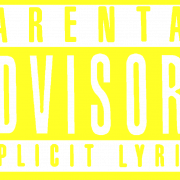 Parental Advisory Sticker PNG Free Image