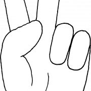 Peace Sign PNG Image File