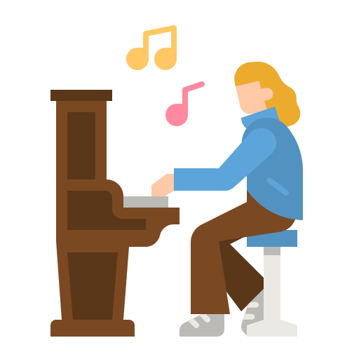 Pianist PNG HD Image