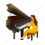 Pianist PNG Image HD