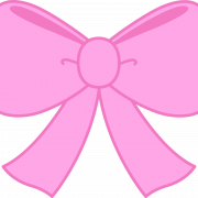 Pink Bow PNG Image
