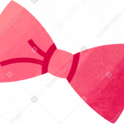 Pink Bow PNG Photo
