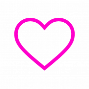 Pink Heart Background PNG