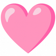 Pink Heart PNG Background