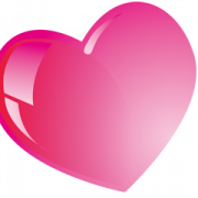 Pink Heart PNG HD Image