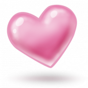 Pink Heart PNG Image