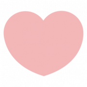 Pink Heart PNG Image File