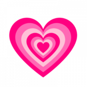 Pink Heart PNG Photo