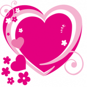Pink Heart PNG Picture