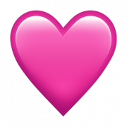 Pink Heart Transparent