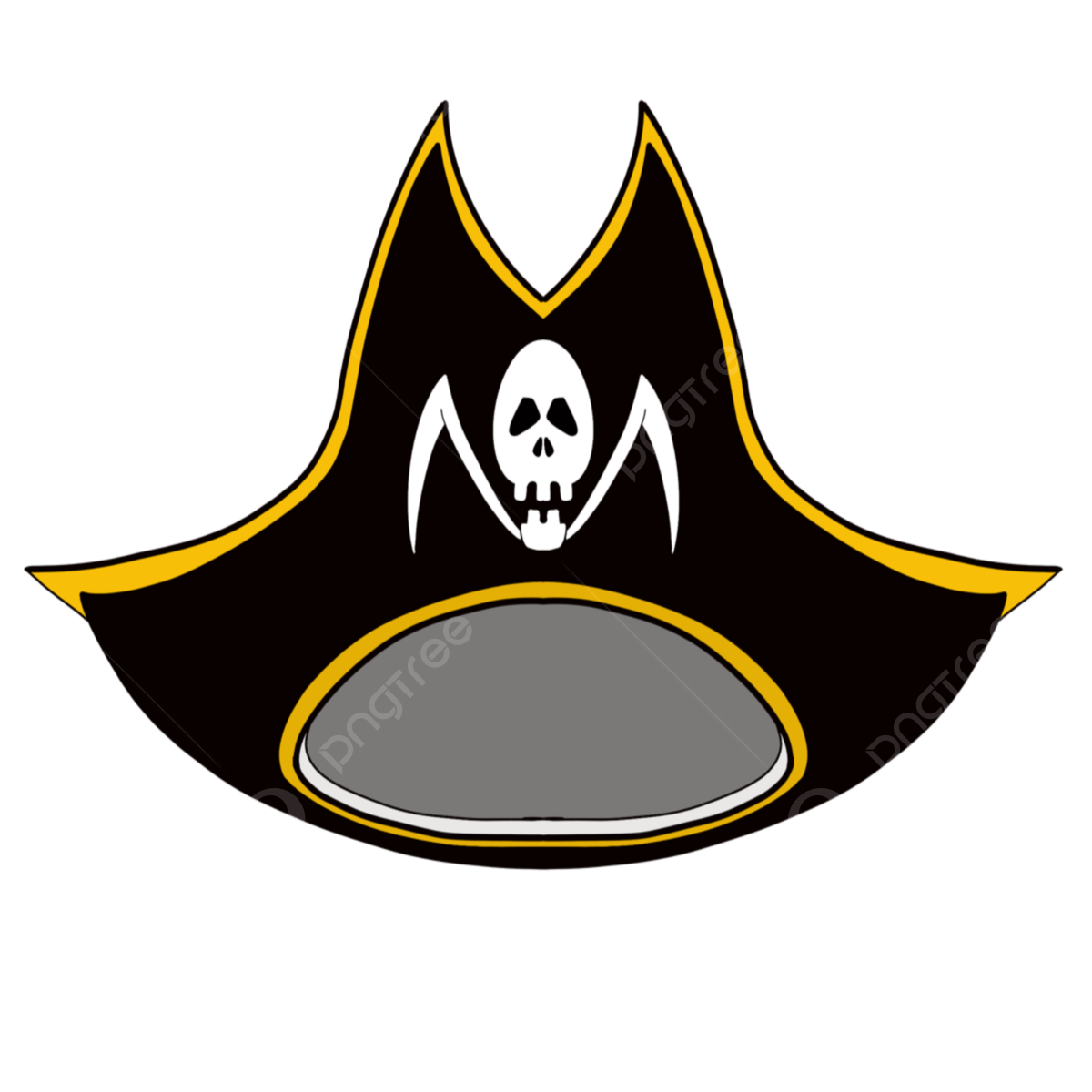 Pirate Hat PNG Image File