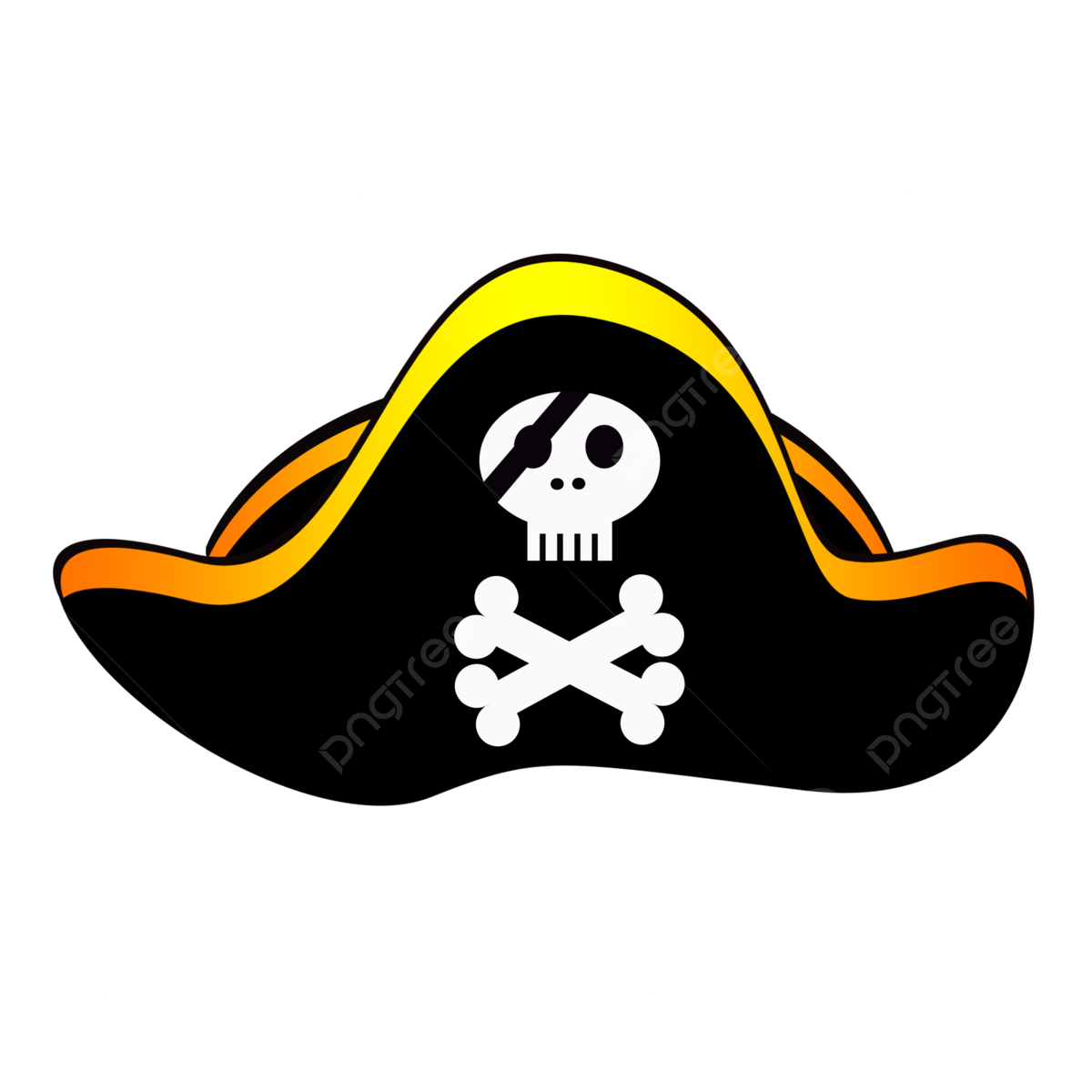Pirate Hat PNG Image