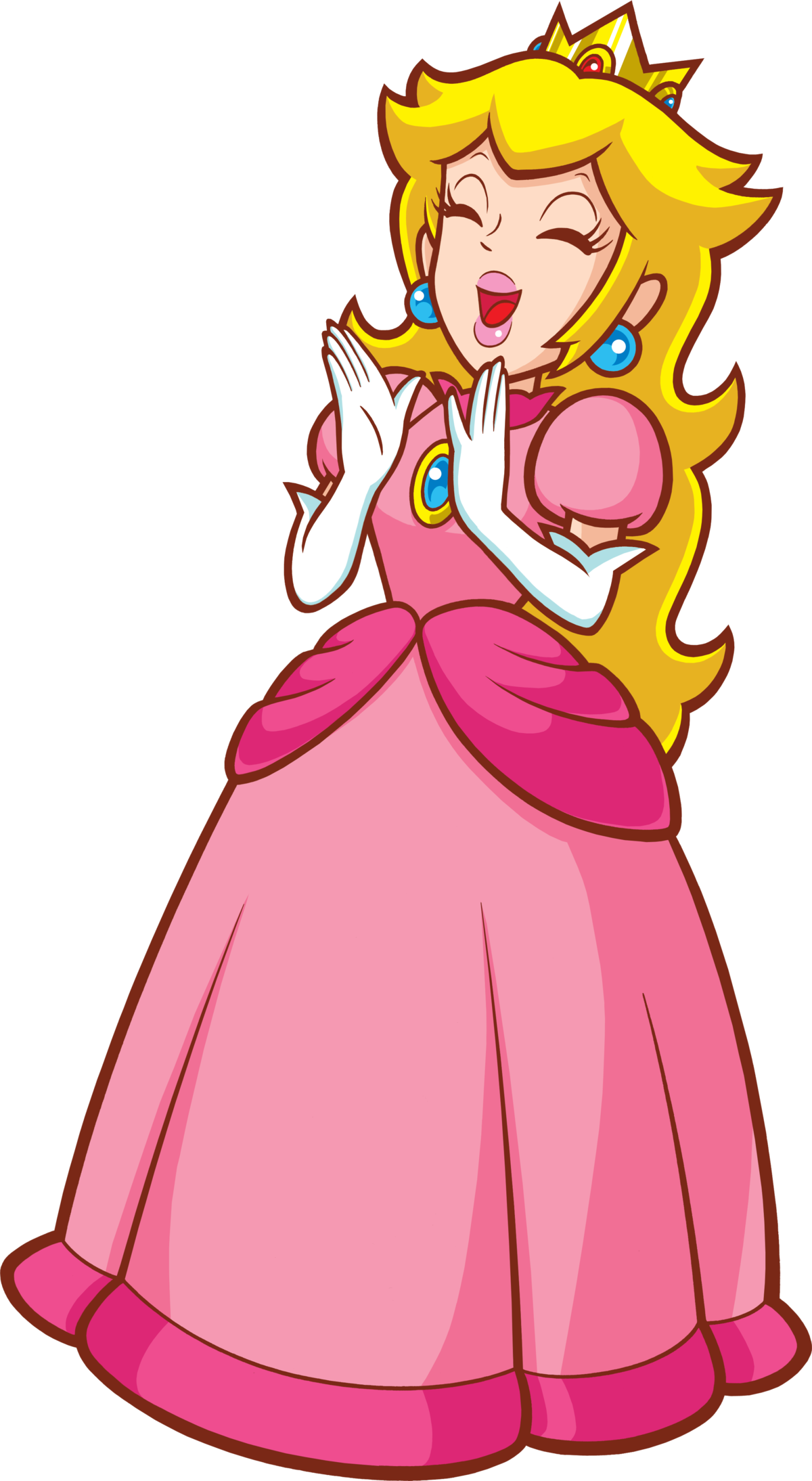 Princess Peach PNG Cutout