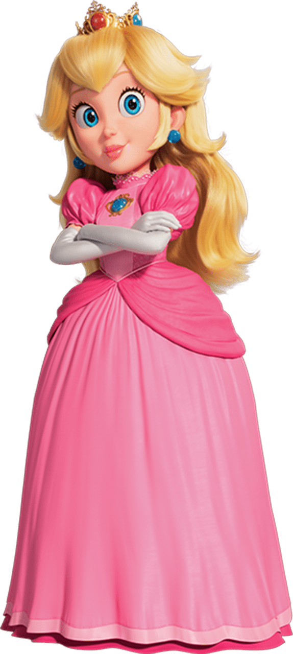 Princess Peach PNG HD Image
