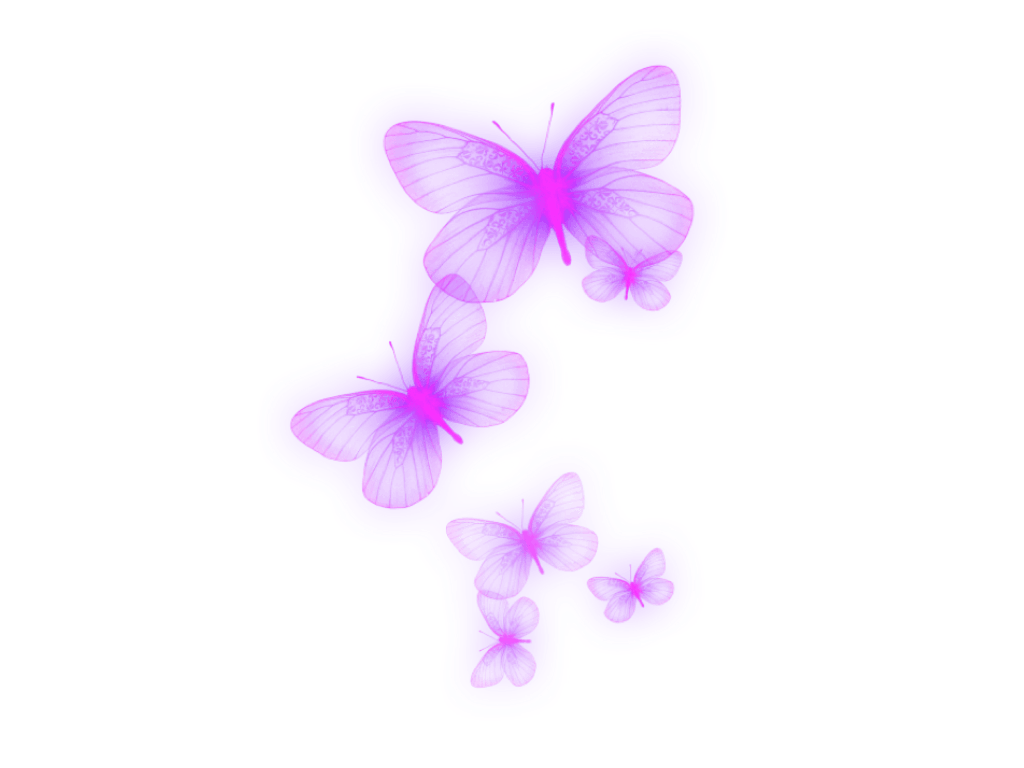 Purple Butterfly PNG Background