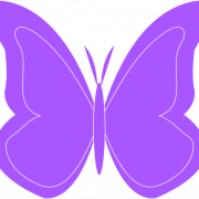 Purple Butterfly PNG Image File