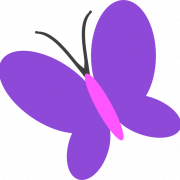 Purple Butterfly PNG Photo