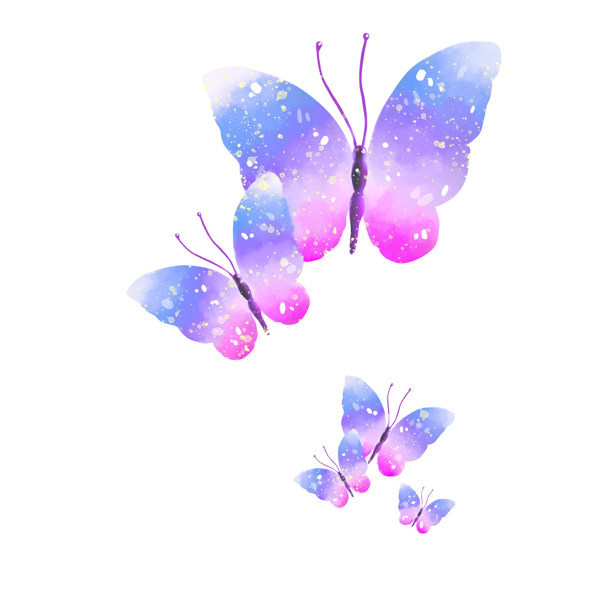 Purple Butterfly - PNG All | PNG All