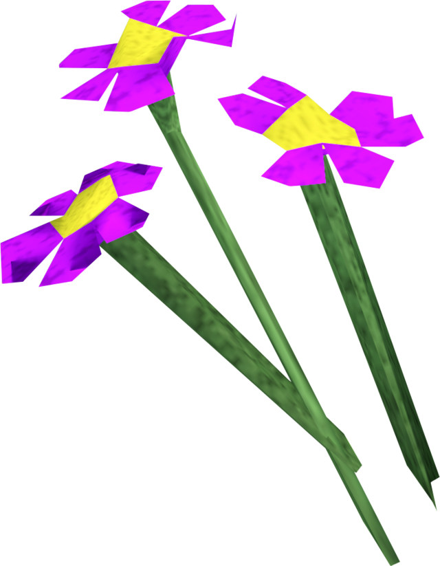 Purple Flower PNG Picture