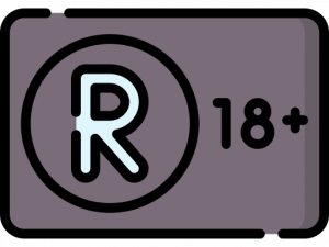 Rated R PNG Image