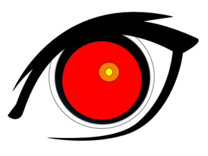 Red Eye Transparent