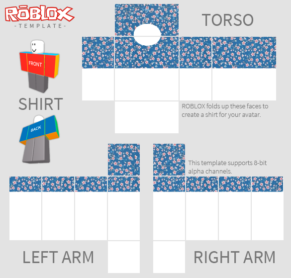 Roblox Shirt Template PNG Images, Transparent Roblox Shirt Template Image  Download - PNGitem