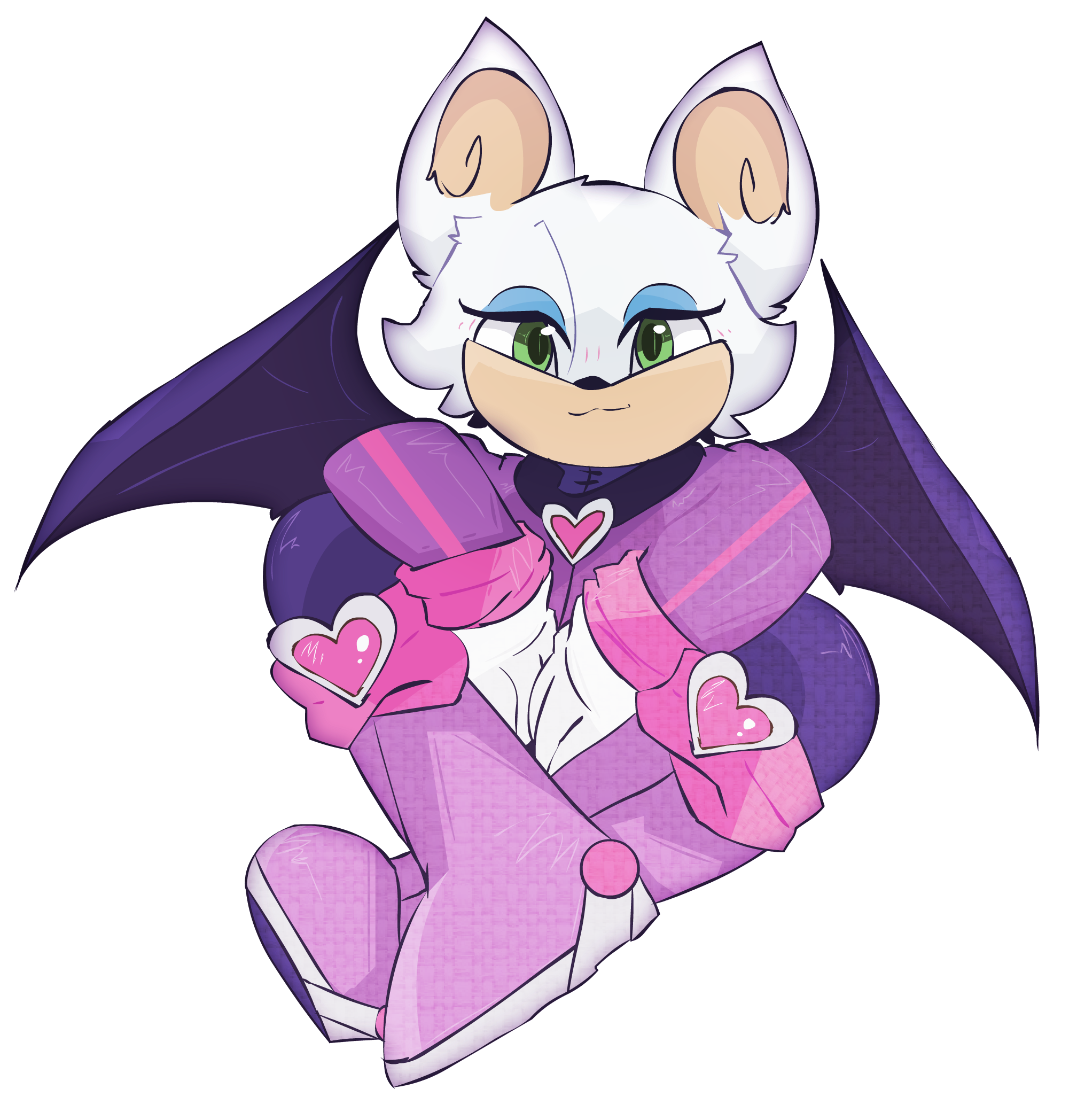 Rouge The Bat No Background