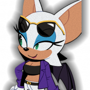 Rouge The Bat PNG Background