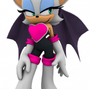 Rouge The Bat PNG Free Image