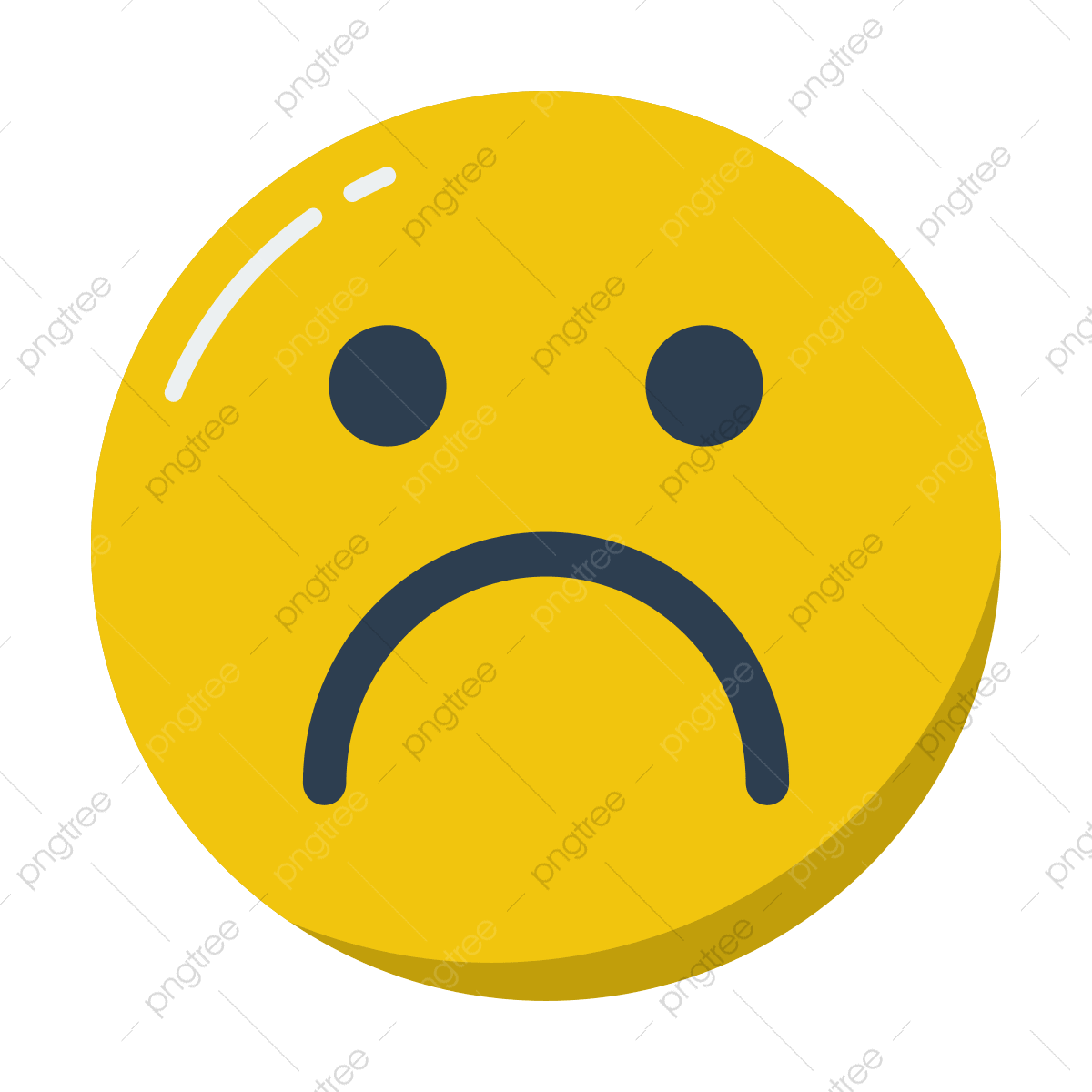 Sad Emoji PNG HD Image