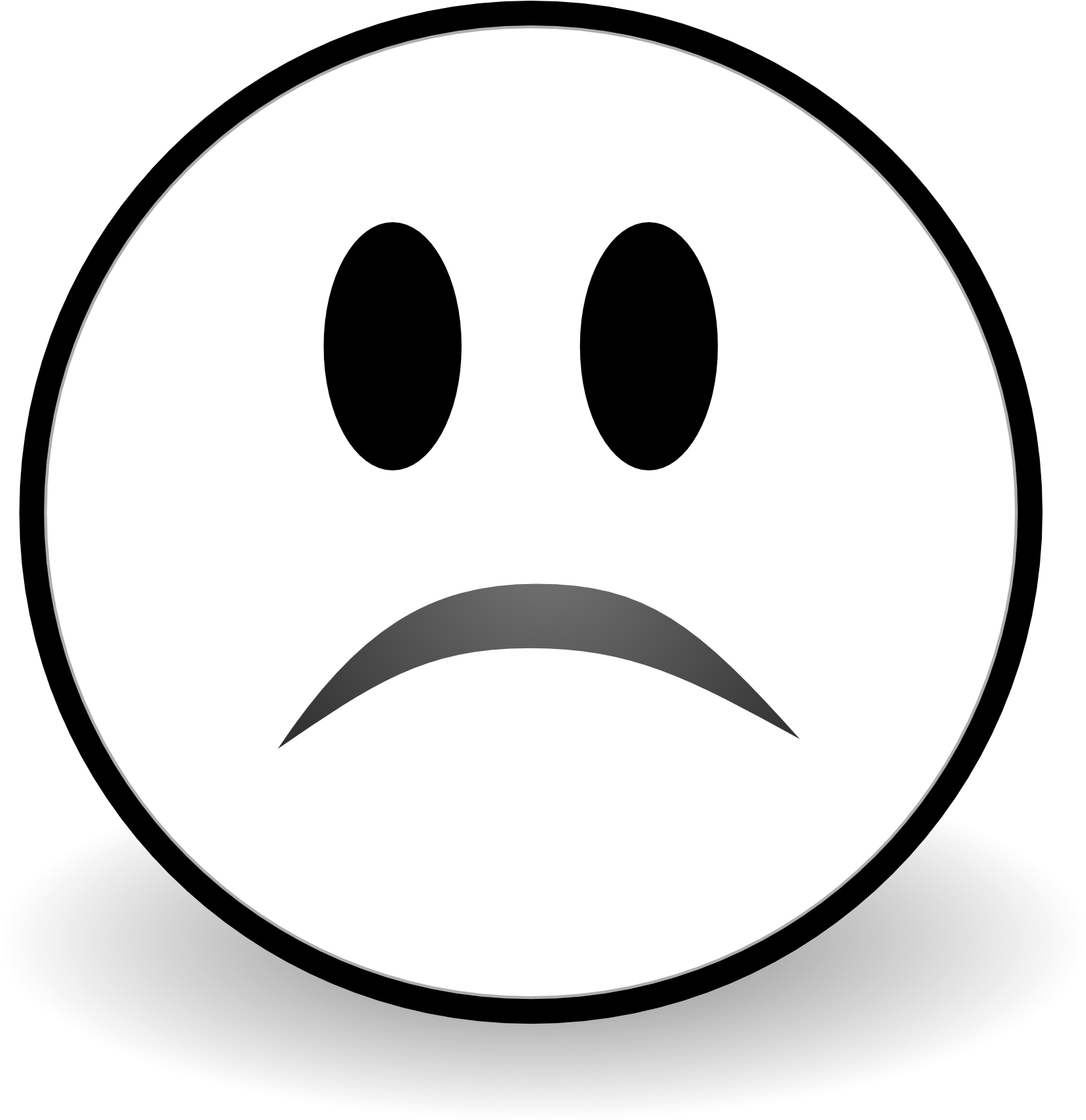 Sad Face PNG Photo