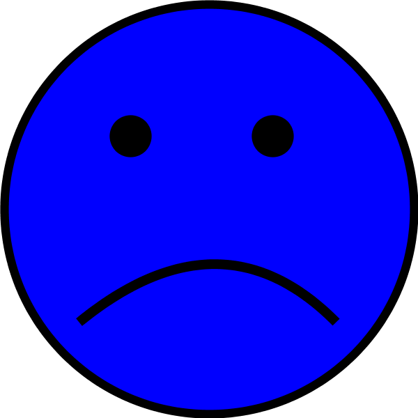 Sad Face PNG Picture