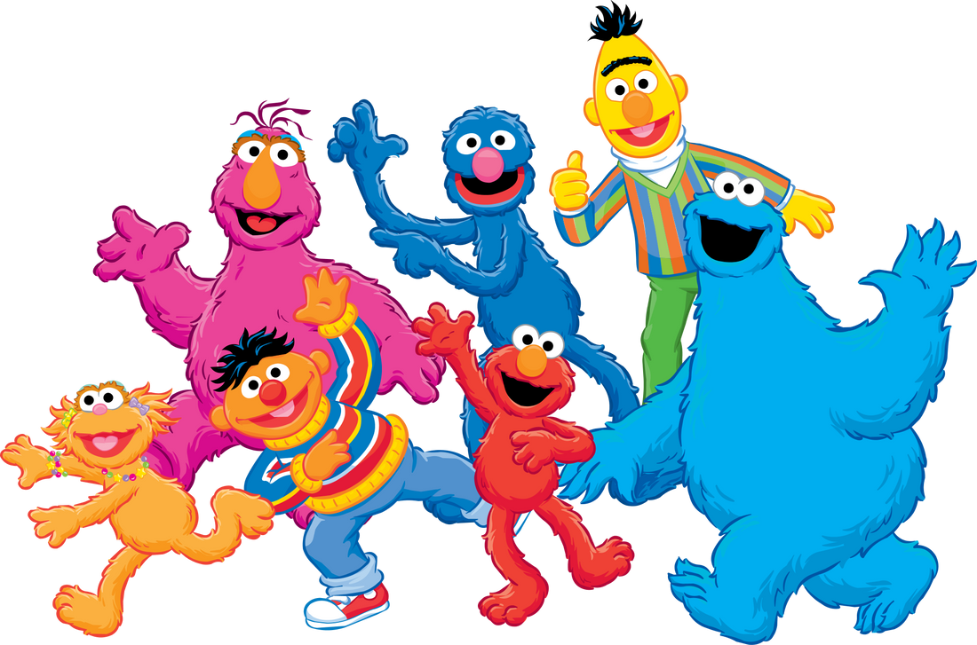 Sesame Street PNG Image File