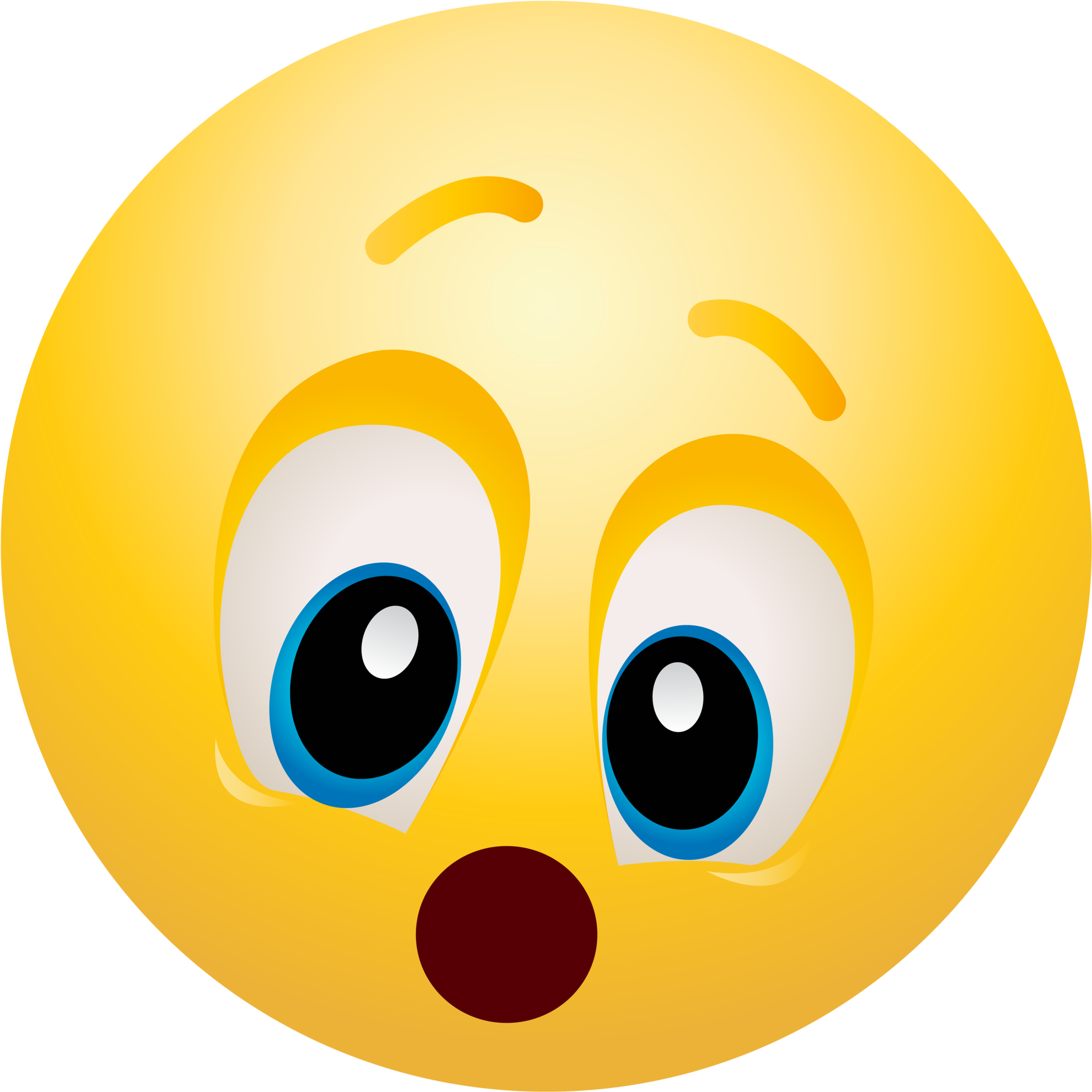 Shocked Emoji Transparent - PNG All