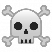Skull Emoji PNG Image File