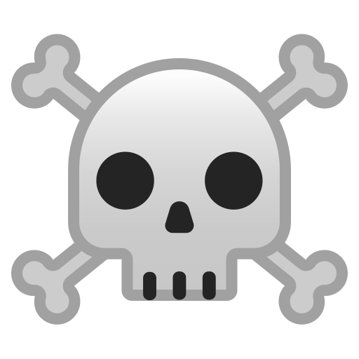 Skull Emoji PNG Image File